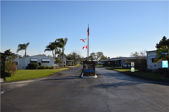 Main Entrance to Community